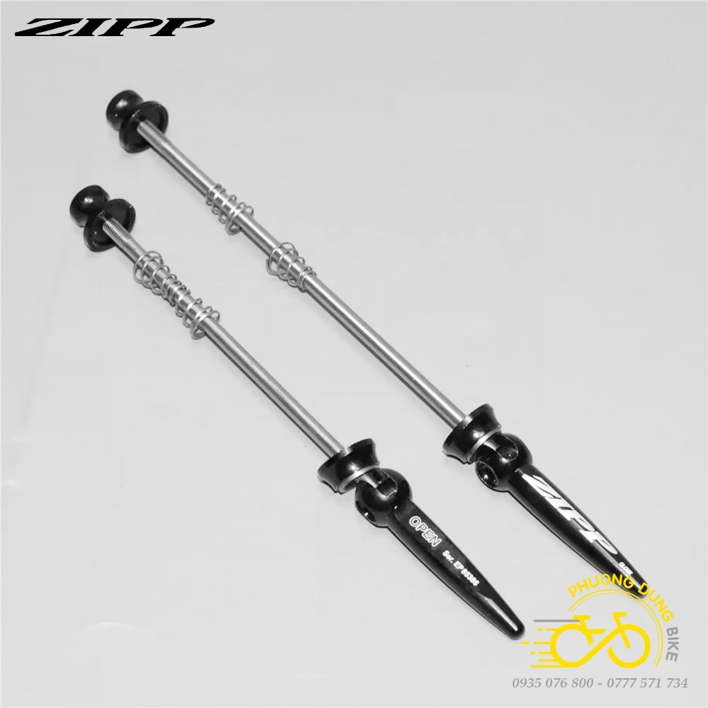 Cặp ti kẹp moay ơ Hub xe đạp Titanium ZIPP