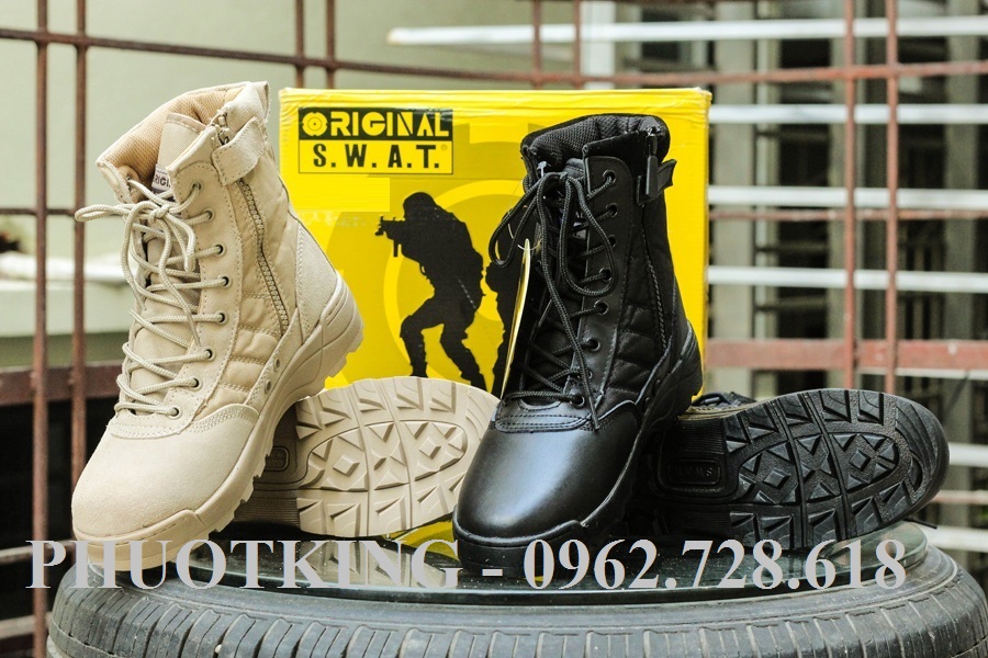 Giầy SWAT cao cổ - Giầy chiến thuật SWAT