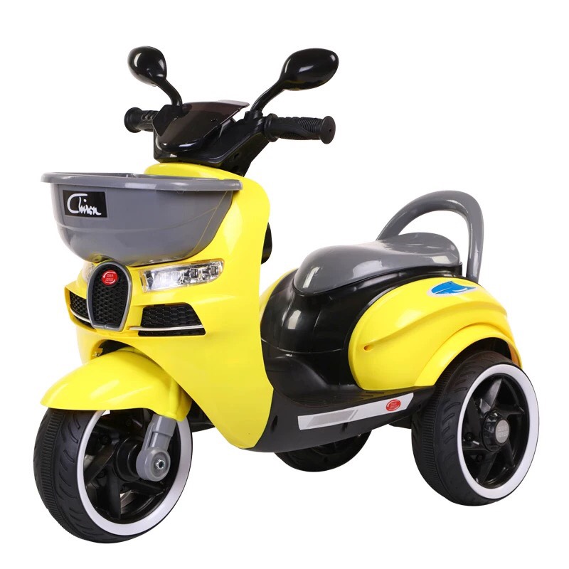 Xe máy mô tô điện 3 bánh CHIWA 2020 đồ chơi cho bé bảo hành 6 tháng