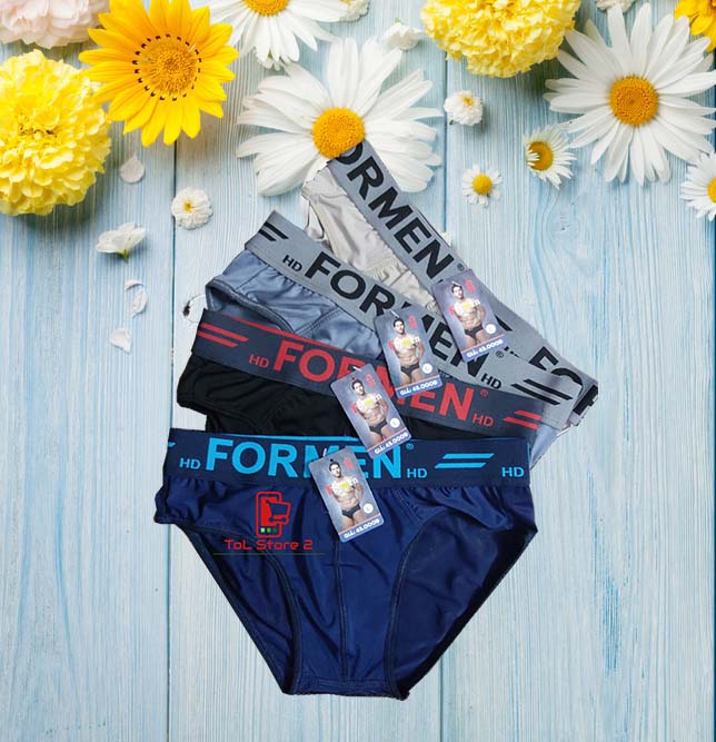 (4 Quần) Quần Lót Tam Giác Nam FORMEN