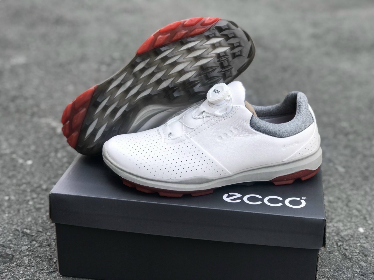 Giày golf nam CORE 100803-56564 màu Trắng | ECCO