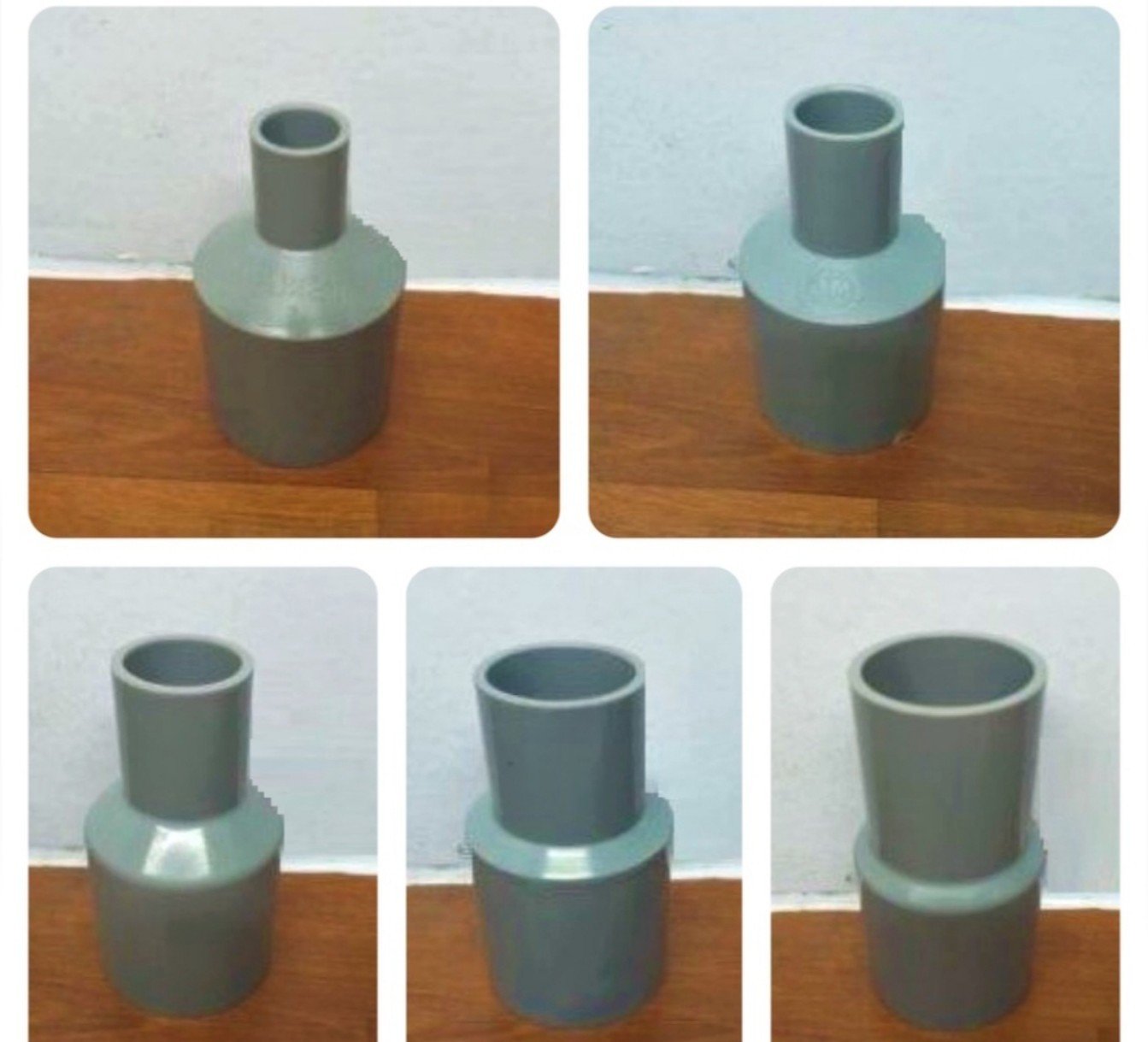 Co , tê, nối thẳng giảm 42/34, 42/27, 42/21 pvc, phụ kiện ống nước