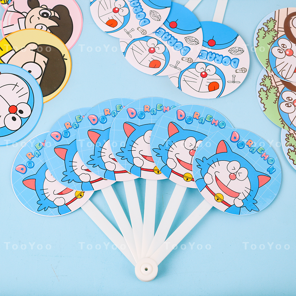 Quạt 6 cánh Doraemon Doremon dễ thương cute BK00023