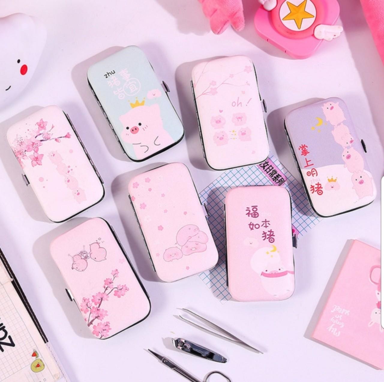 Bộ chăm sóc móng 7 món xinh xắn