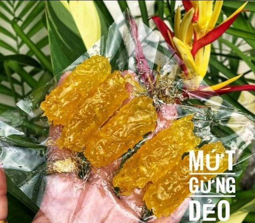 Mứt Gừng Dẻo - Siêu Ngon 500G