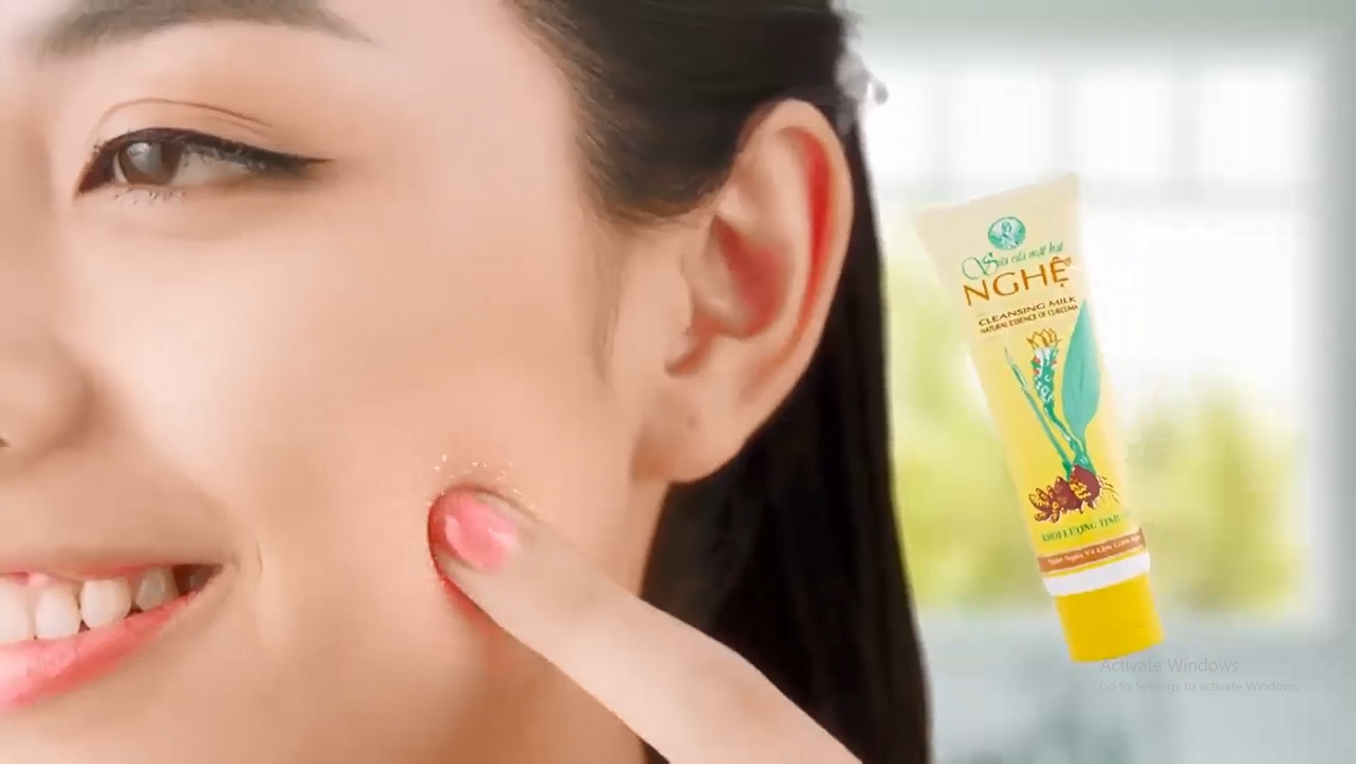 Sữa Rửa Mặt Hạt Nghệ Cleansing Milk 100g