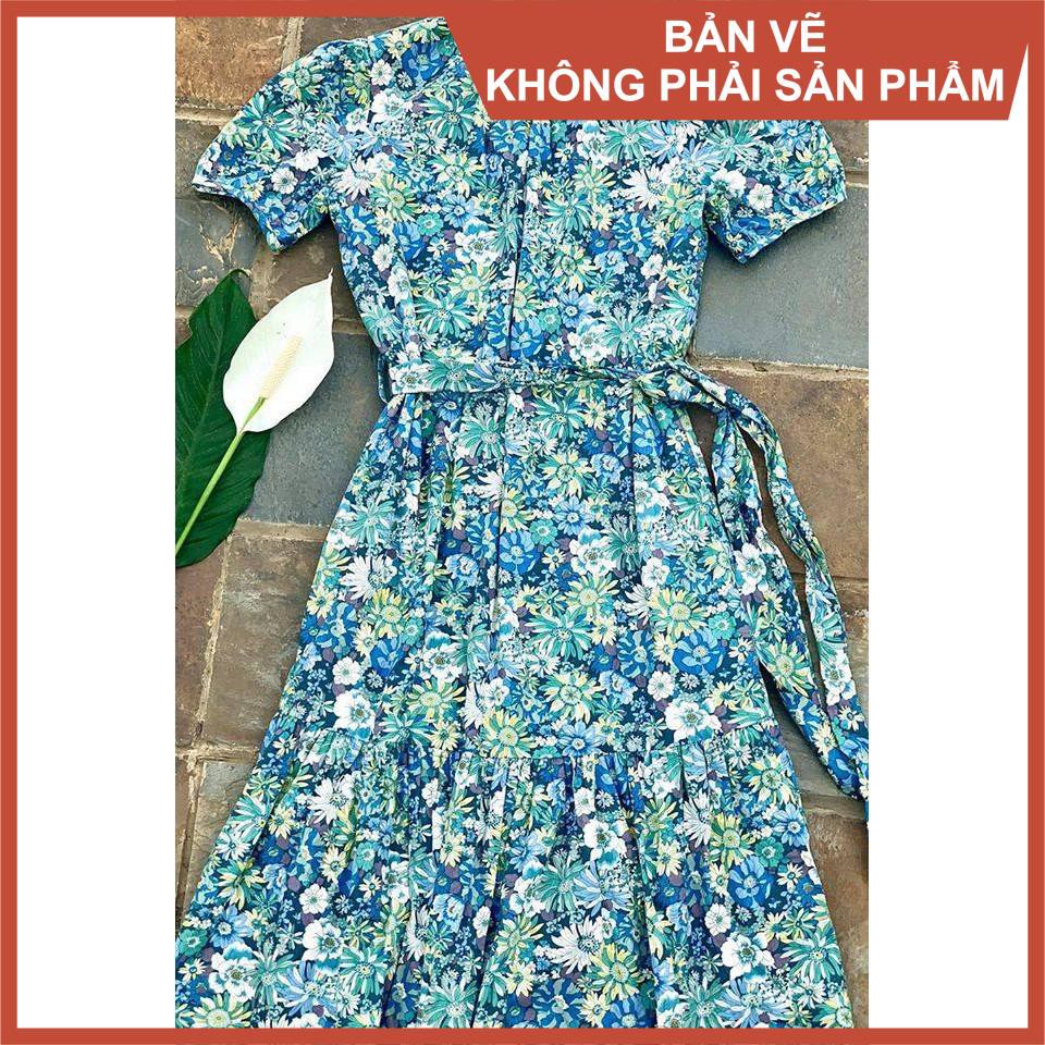 Rập giấy A0 mã 988- rập đầm đuôi cá tay phồng (BẢN VẼ)