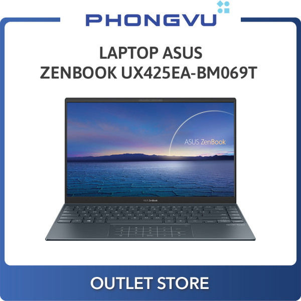 Bảng giá Laptop Asus Zenbook UX425EA-BM069T (i5-1135G7) (Xám) - Laptop cũ Phong Vũ
