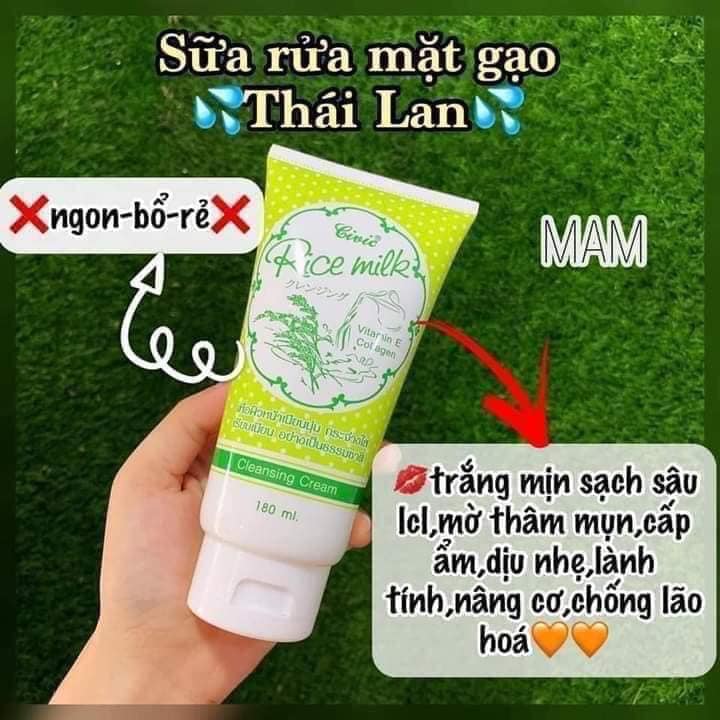 SỮA RỬA MẶT GẠO RICE MILK THÁI LAN
