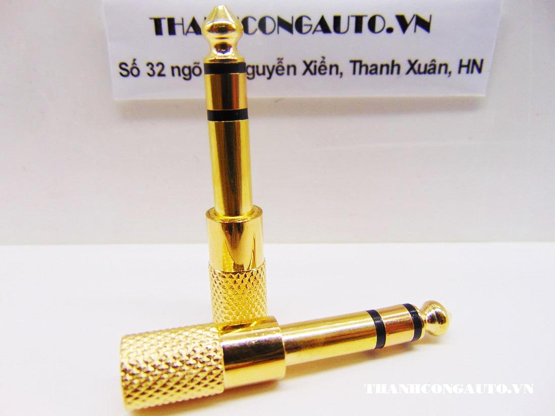 01 cái Đầu jack chuyển đổi âm thanh từ cổng 6.5 ra 3.5 mm ( Cao cấp )