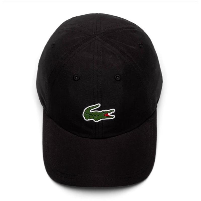 [FreeshipMAX] Mũ Lacoste SPORT Tennis Microfiber Crocodile – Đen