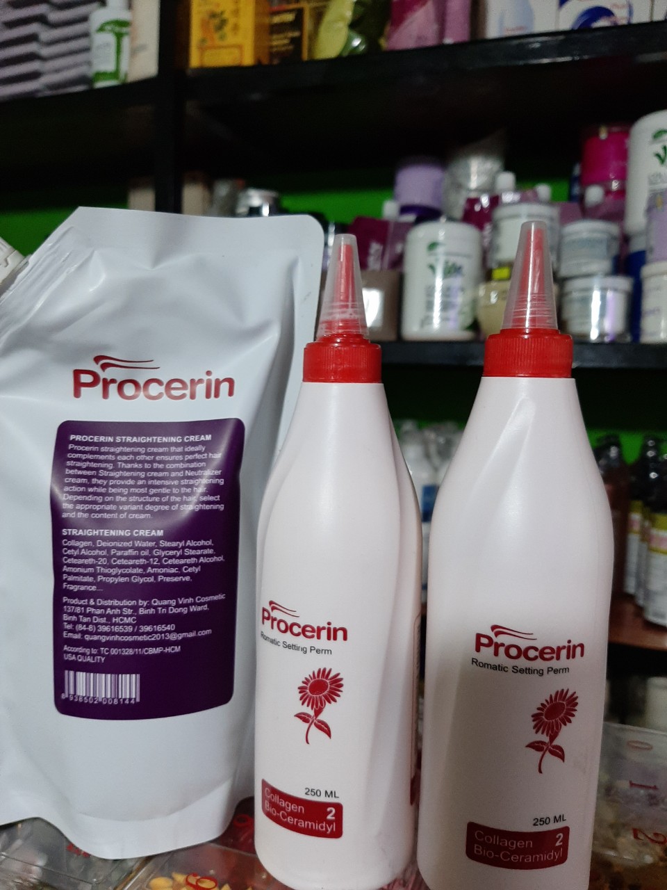 [HCM]THUỐC UỐN TÓC NÓNG PROCERIN