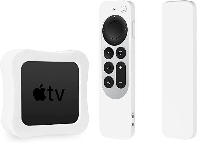 Ốp bảo vệ cho Apple TV 4K 2021 vỏ chống trượt thế hệ thứ 6, chống sốc, cho hộp hộp, vỏ chống nước