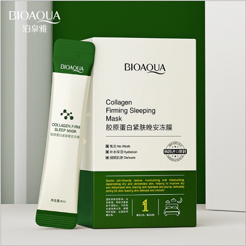 Mặt nạ ngủ thạch collagen giúp dưỡng ẩm trắng da