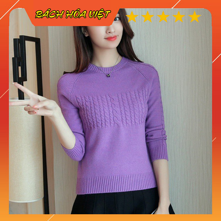 ÁO LEN NỮ HÀN QUỐC - V0085 loại cao cấp XK (Giảm giá tới 10/10)