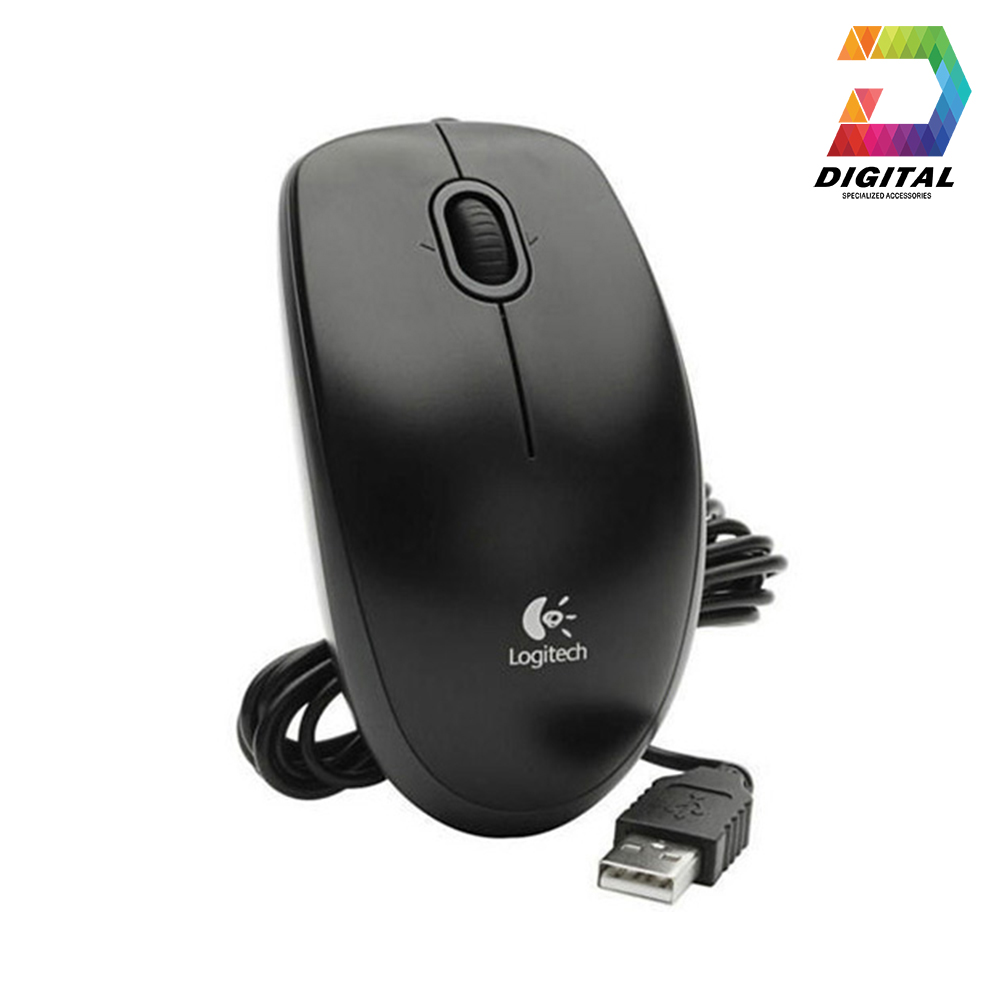 Chuột Có Dây Logitech B100 Chính Hãng Bảo Hành 12 Tháng