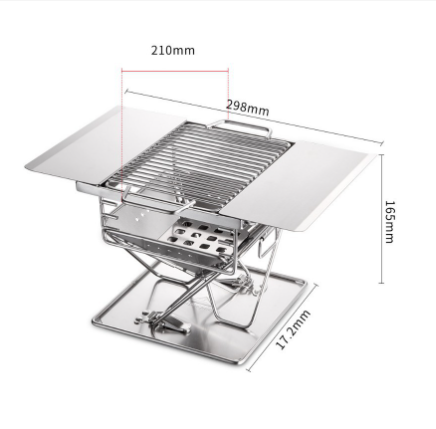 Bếp nướng than hoa dành cho 2 người Campingmoon MT-015 FLY