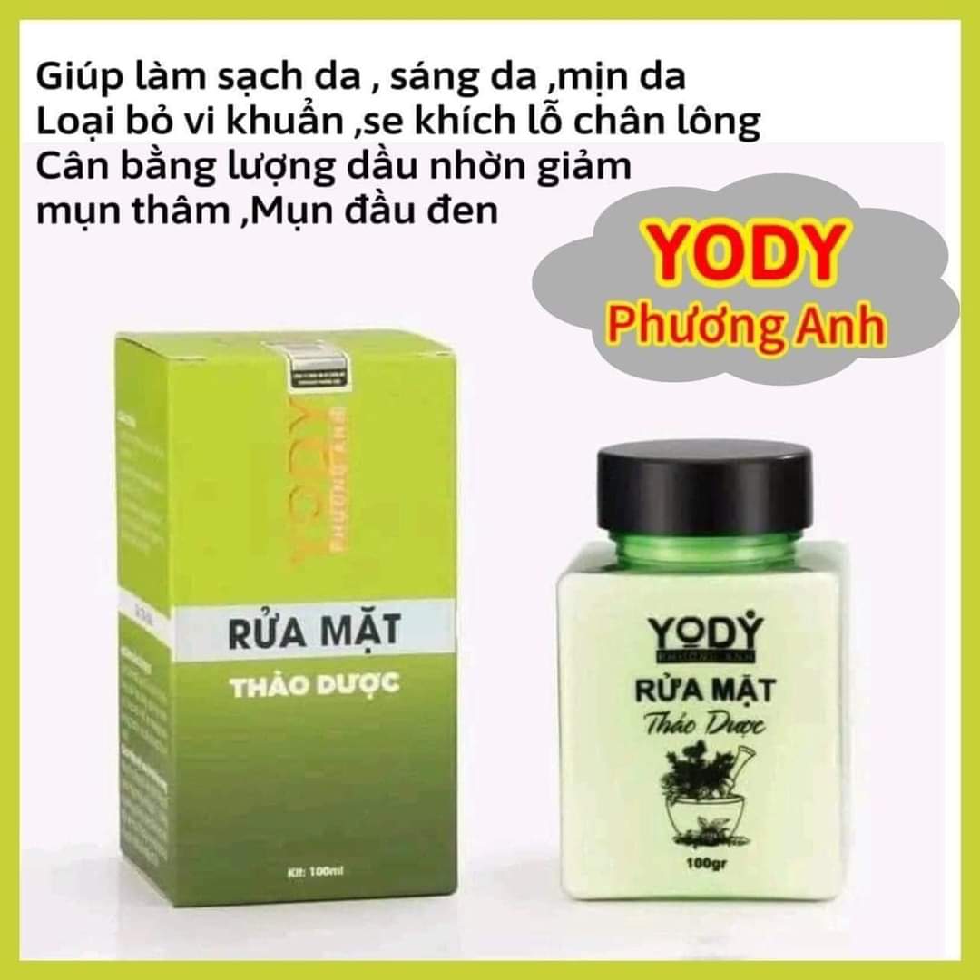 [Chính Hãng] Rửa Mặt Thảo Dược  Yody Phương Anh