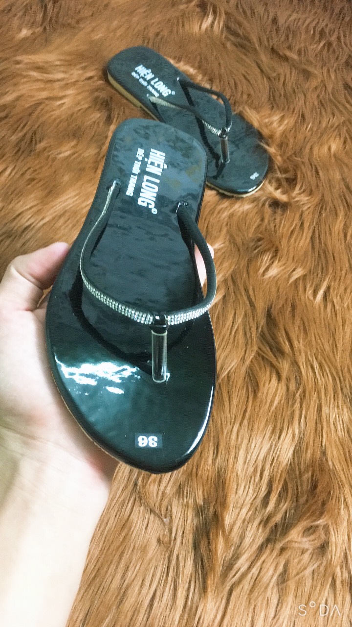 [HCM]DÉP KẸP QUAI MẢNH ĐÍNH ĐÁ 3 MÀU