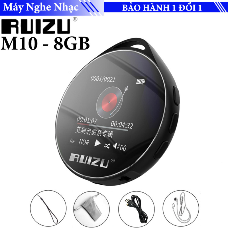 Máy nghe nhạc Ruizu M10 MP3 Có Bluetooth - Hifi Music Player - Màn hình cảm ứng 1.8inch