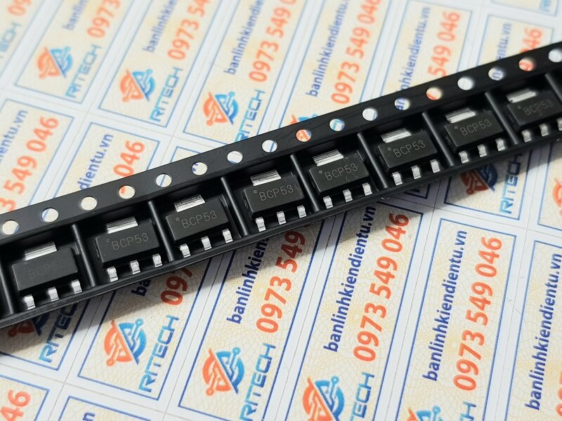 [Combo 10 chiếc] BCP53 Transistor PNP 80V/1A SOT-223