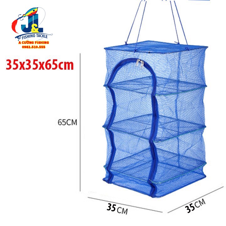 Lồng Lưới phơi thực phẩm có thể gấp gọn tiện dụng