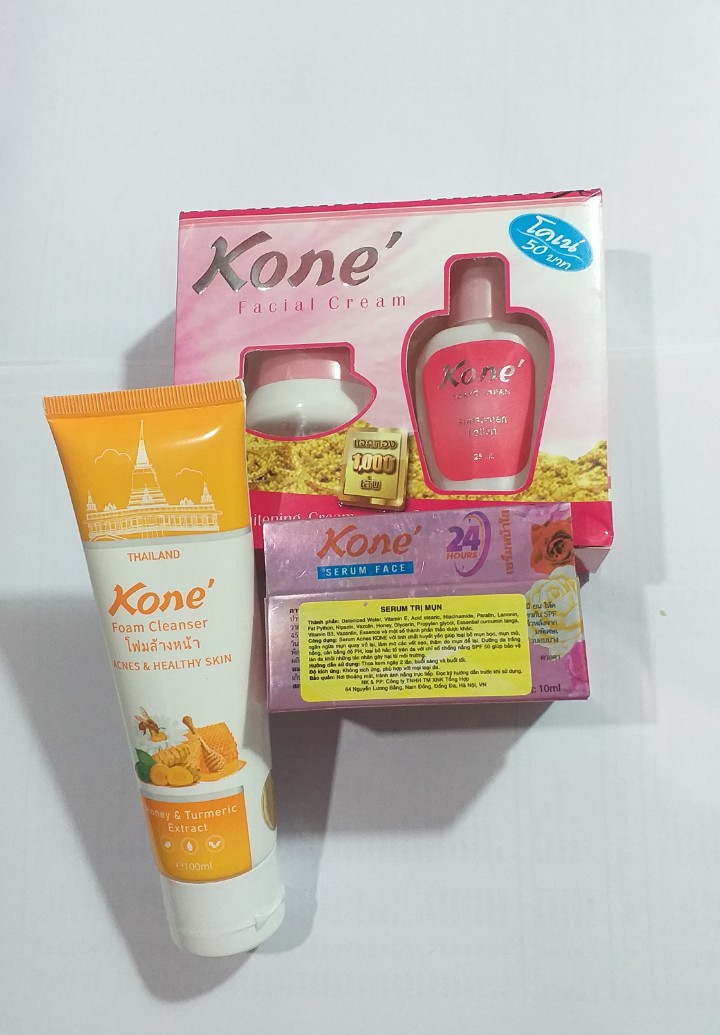 Combo 3 món kem kone dành cho mụn thâm