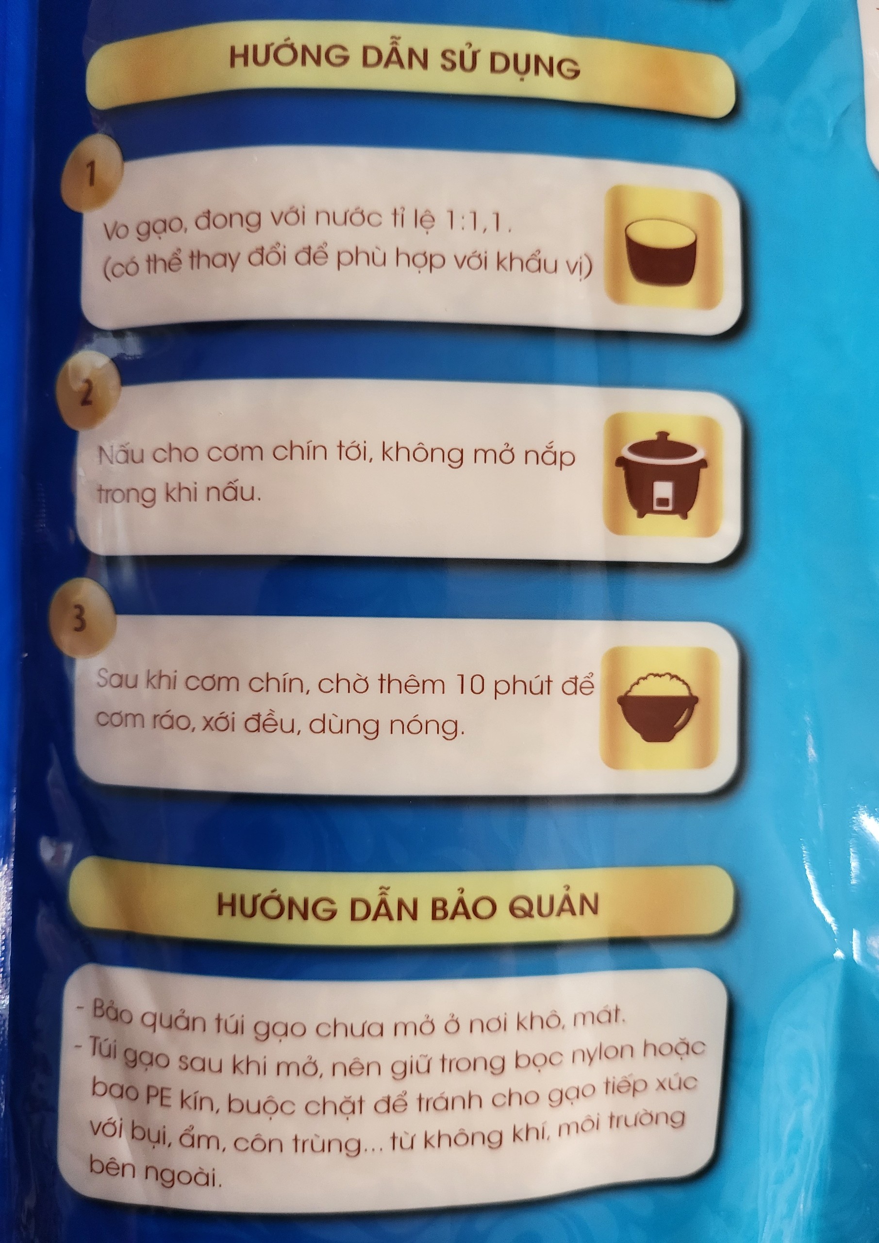 [Túi 5Kg – nhãn XANH] GẠO HƯƠNG LÀI [VN] THIÊN KIM Jasmine Rice