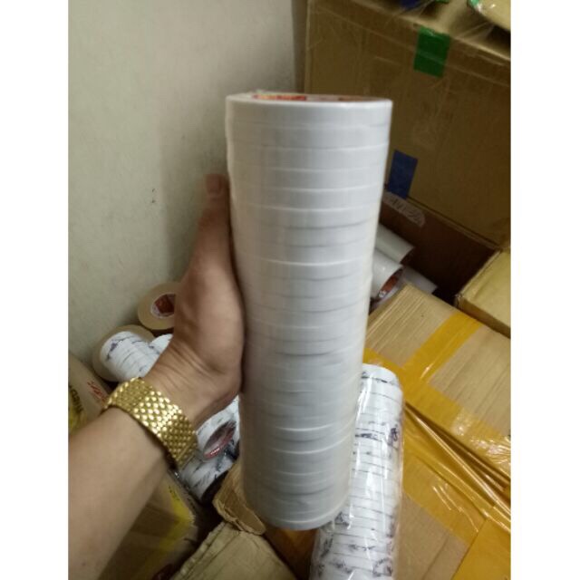 [GIÁ SỐC] 5 Cuộn Băng dính 2 mặt các cỡ