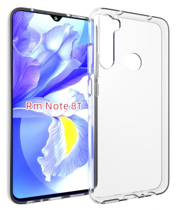Ốp lưng Xiaomi Redmi Note 8 Pro Silicon TPU dẻo Trong Suốt