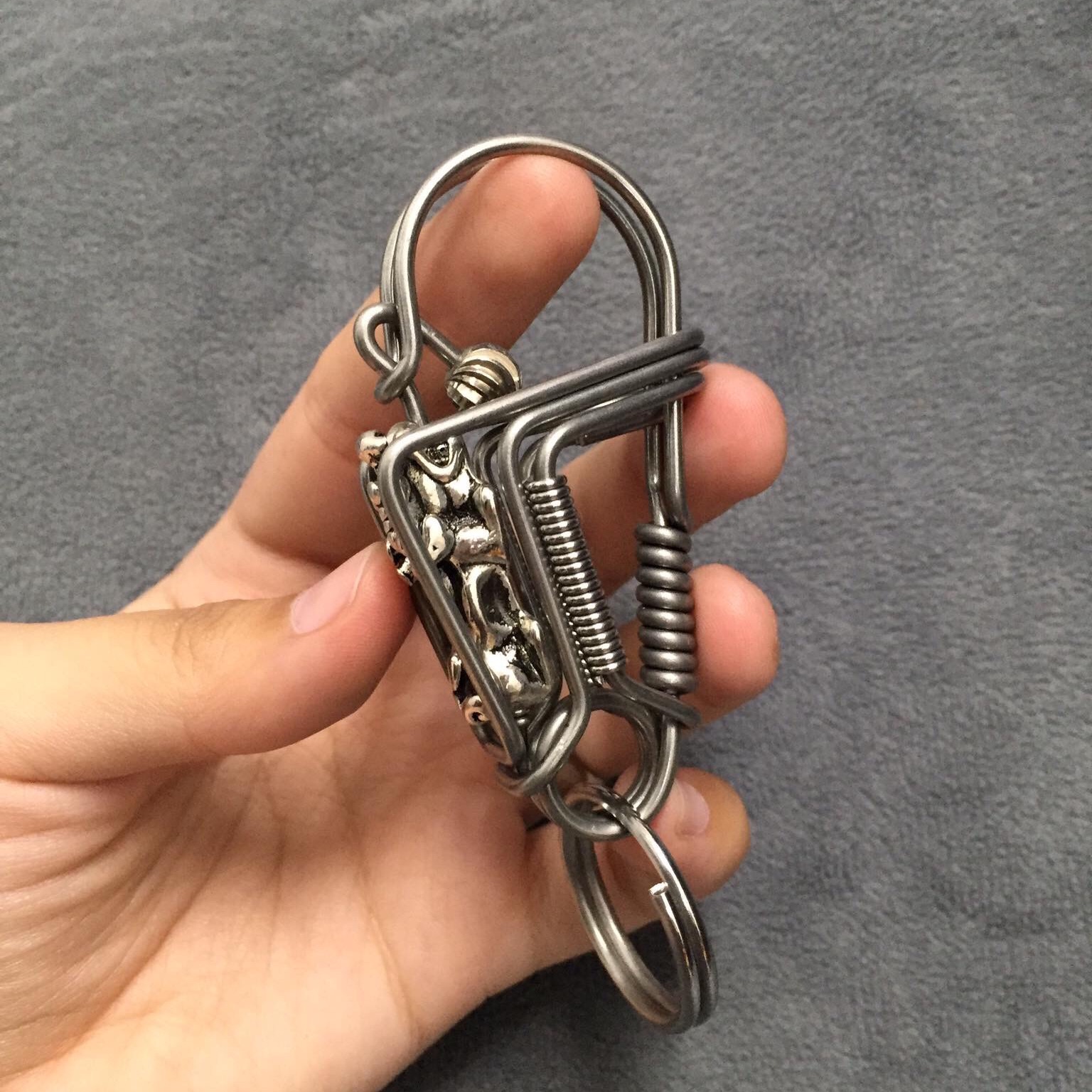 Móc khoá tỳ hưu inox giá rẻ