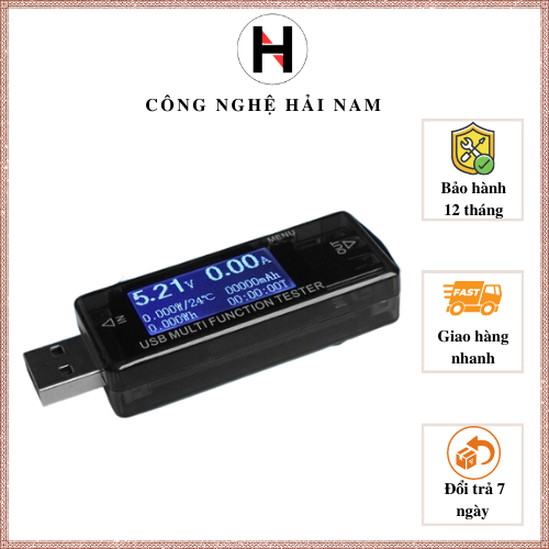 Thiết bị đo điện áp và dòng sạc nhanh điện thoại