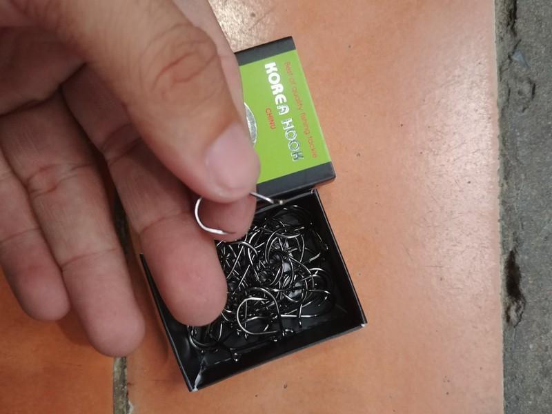 Lưỡi câu cá CHINU KOOK HÀN QUỐC - nhiều size lựa chọn