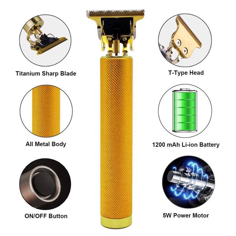 Tông đơ cắt tóc sạc pin