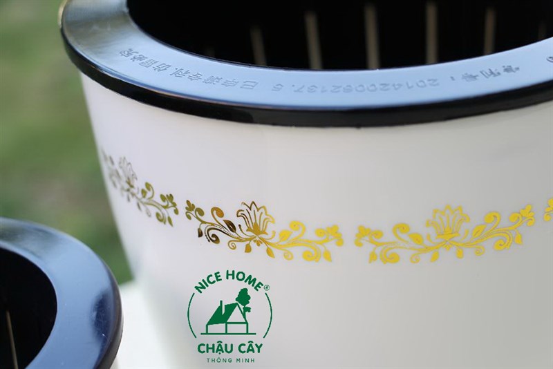 Chậu cây tự dưỡng thông minh- H005