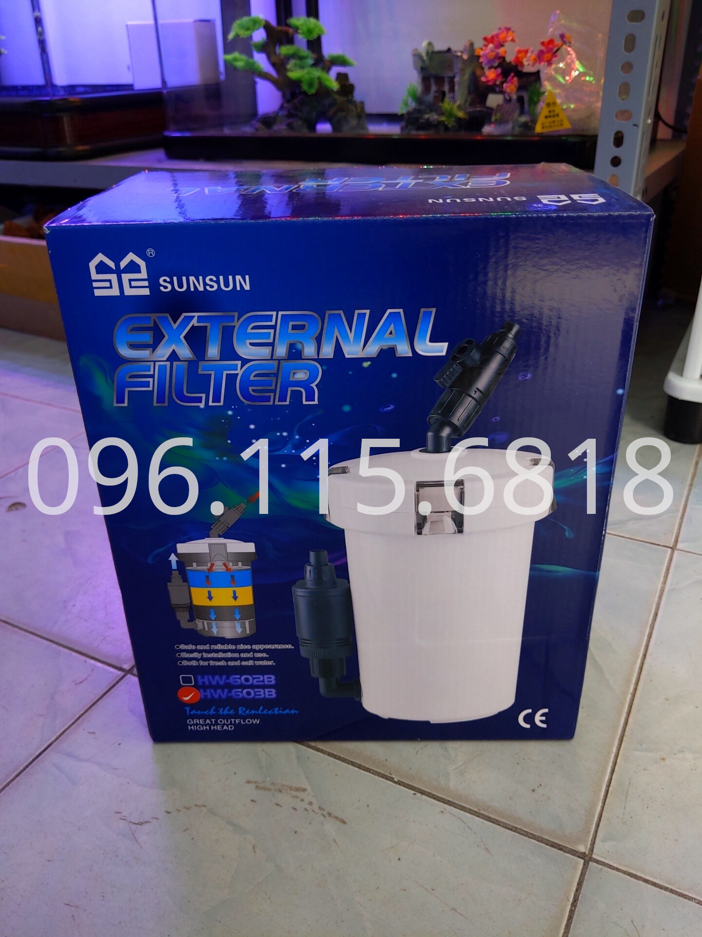 LỌC PHỤ KÈM BƠM SUNSUN HW 602B 603B 604B