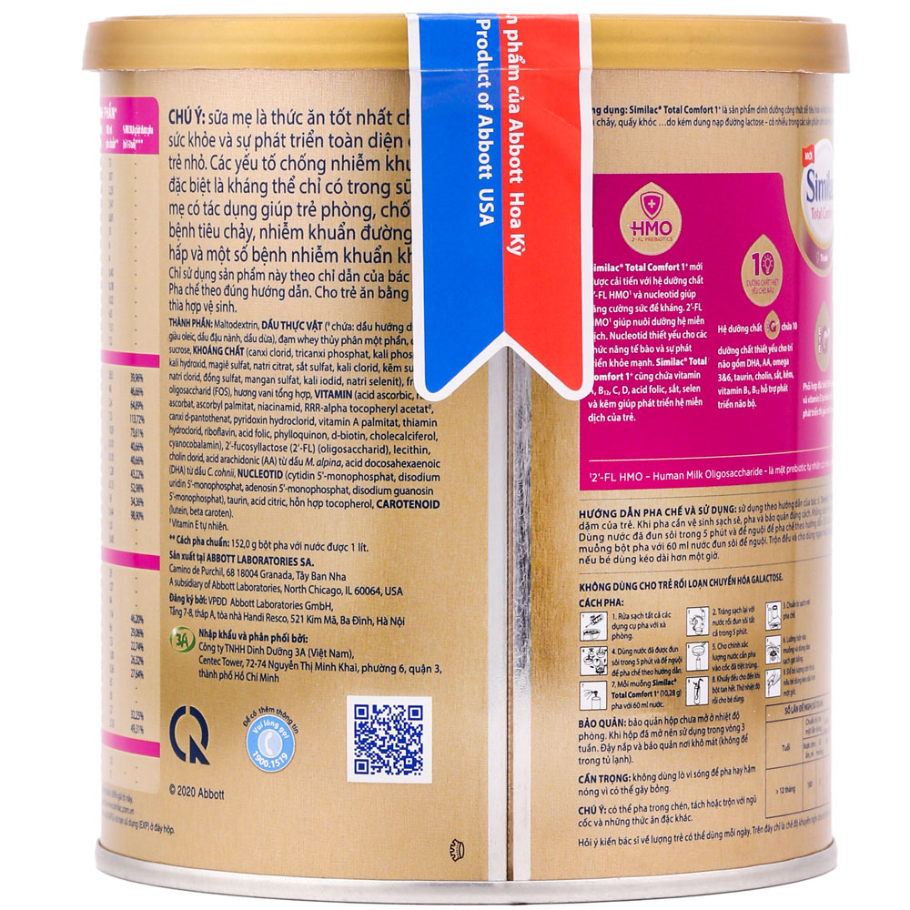 ✅[CHÍNH HÃNG] Sữa Similac Total Comfort (MẪU MỚI ) số 1+ 360G