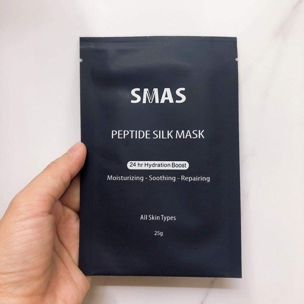 Mặt Nạ Cấp Ẩm, Phục Hồi Da SMAS Peptide Silk Mask 24H Hydration Boost 25g