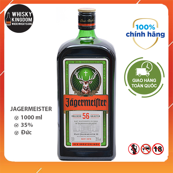 Jagermeister 1000ml Hàng Chuẩn