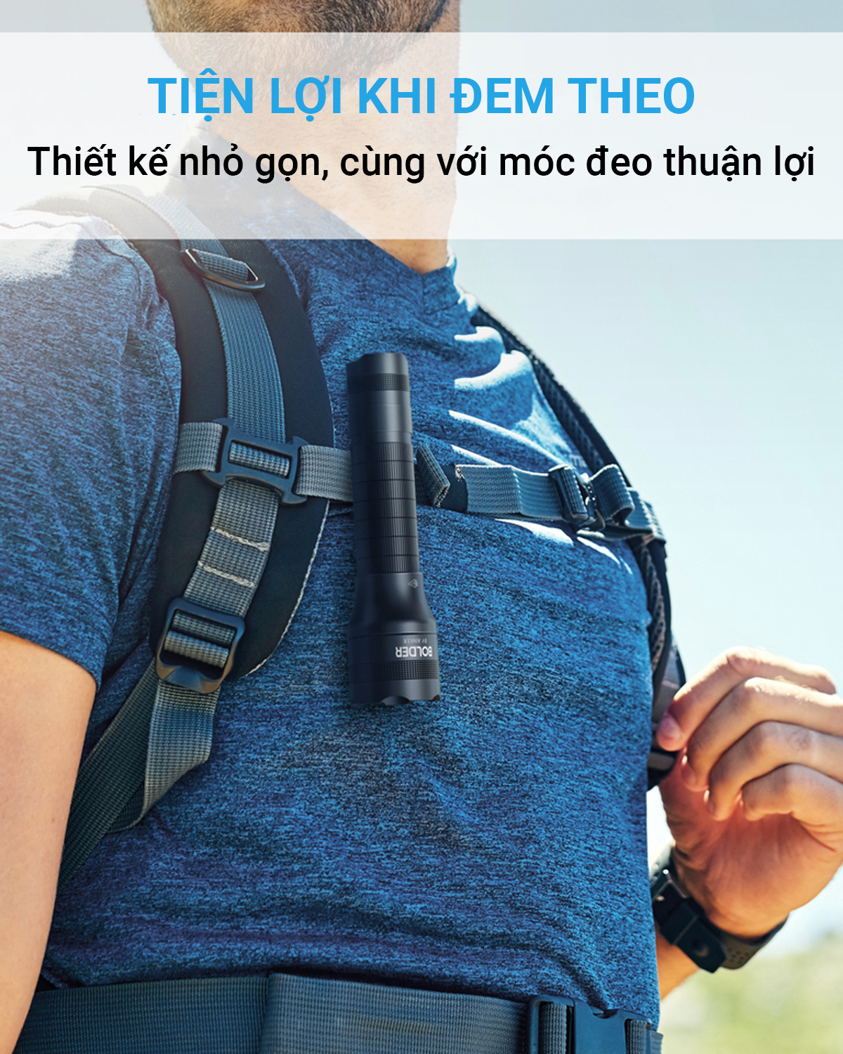 Đèn pin siêu sáng ANKER Bolder LC40 - T1423