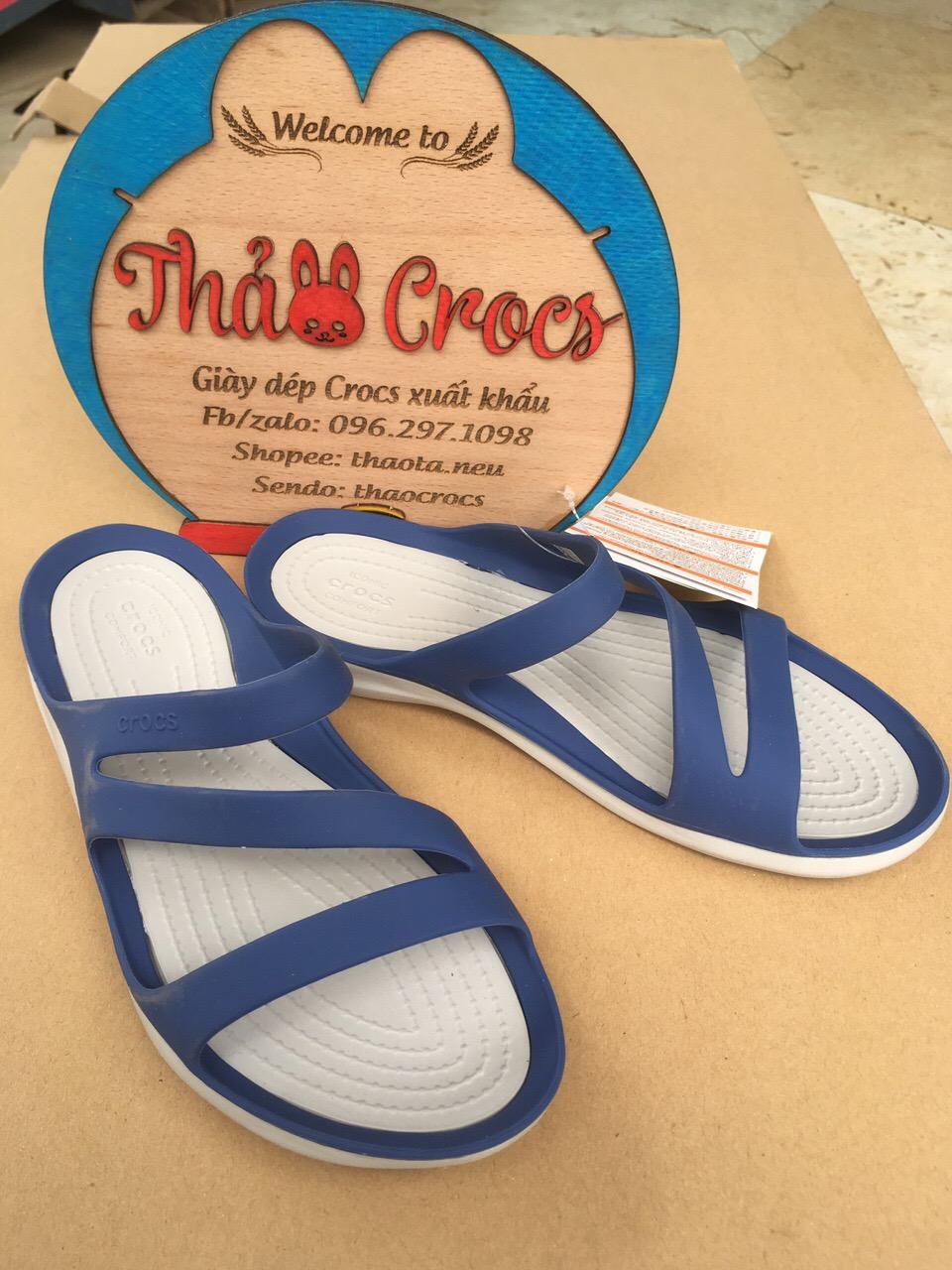 Dép lê Swiftwater Cross (xanh blue)