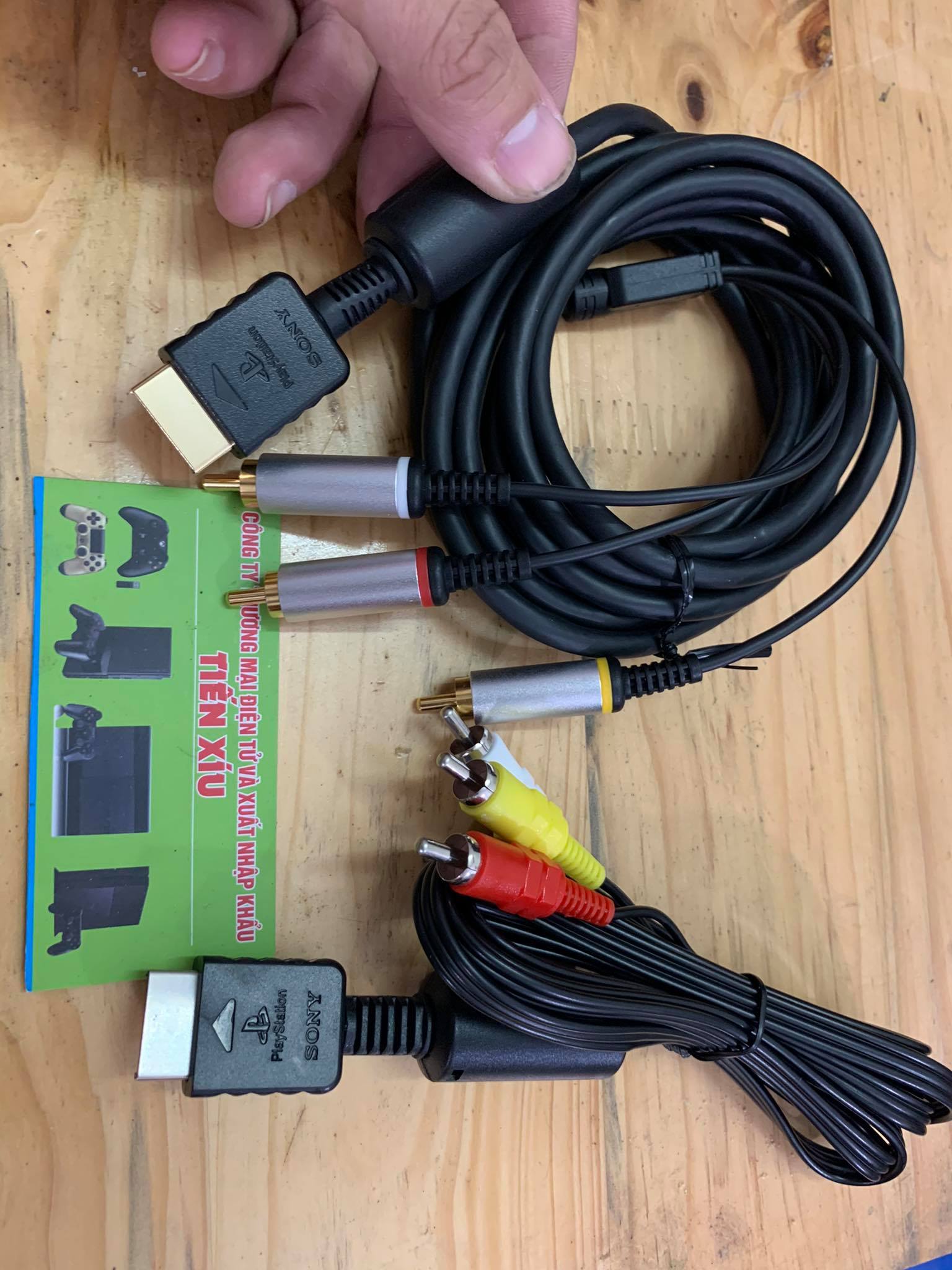 dây xuất hình Ps2 Ps3 cáp av ps2 ps3