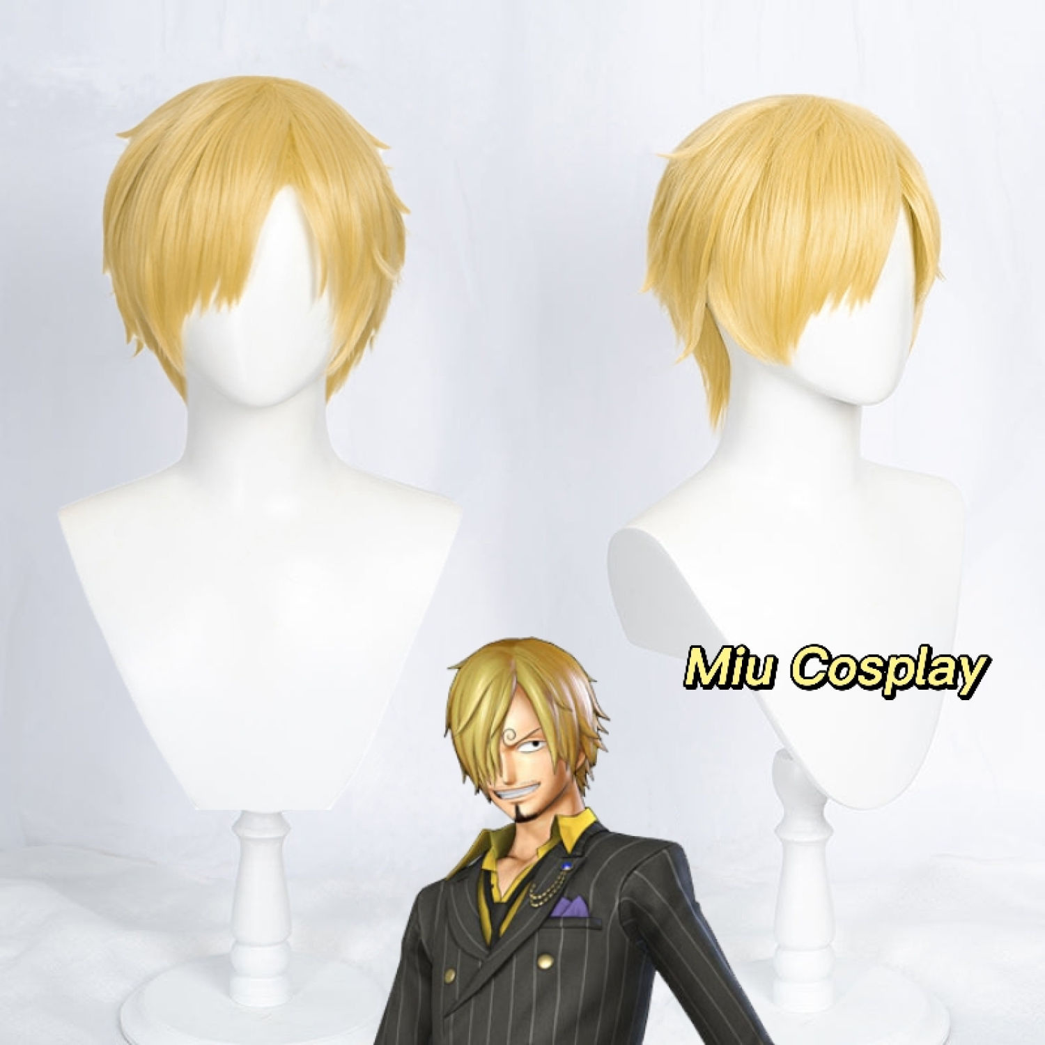 [Sẵn] WIg/Tóc giả cosplay Sanji - One Piece [Miu Cosplay]