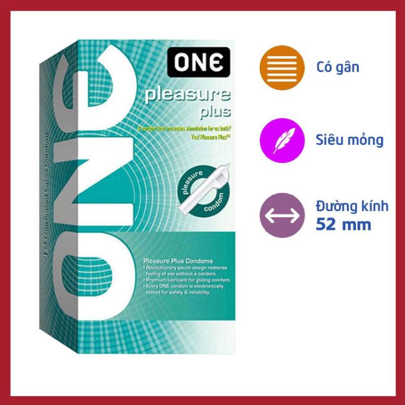 Bao cao su One Pleasure Plus