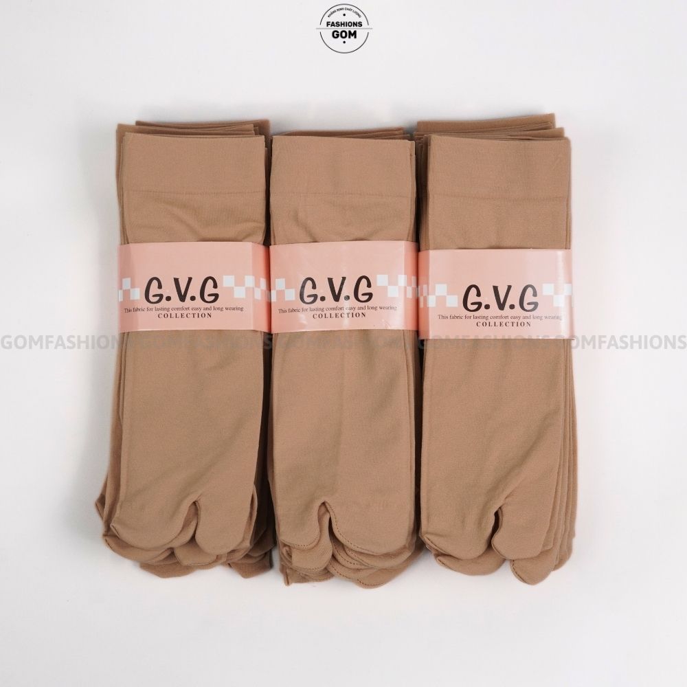 Combo 10 đôi vớ nữ da xỏ ngón chống nắng loại 1, vớ nữ xỏ ngón chất liệu cotton mềm mịn cực thoáng khí êm chân - GVG-LUNG-LOAI1-CB