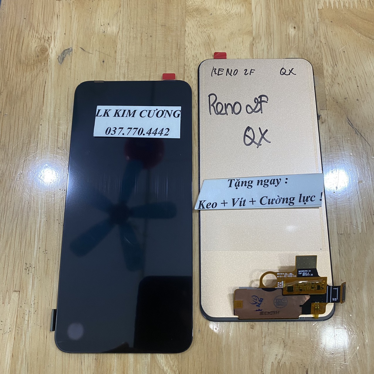 Màn hình tương thích oppo k3 / reno 2f/reno 2z// realme x - mã qx
