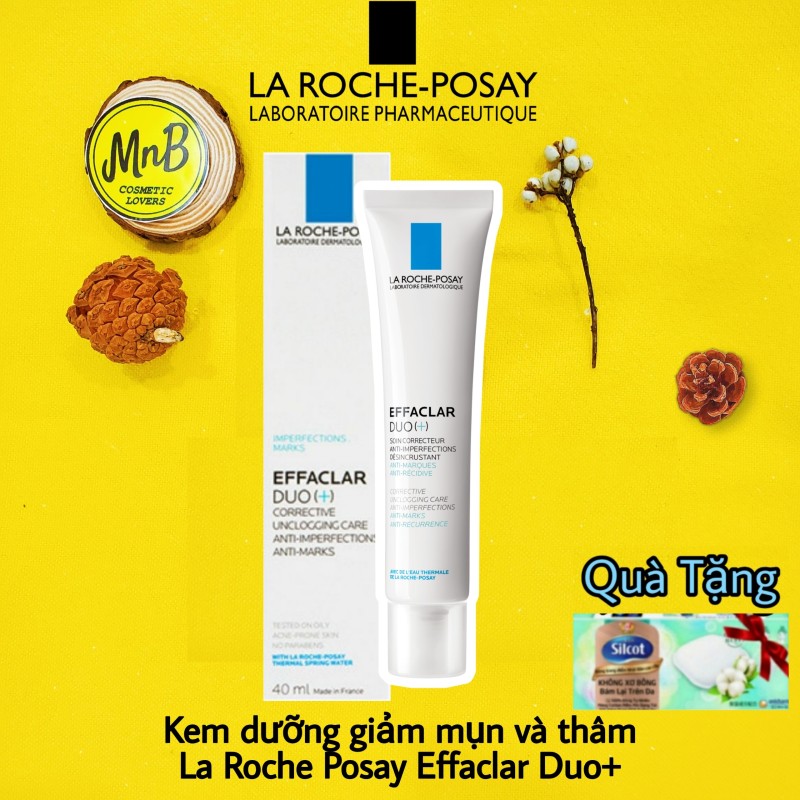 La Roche Posay Effaclar Duo Plus Kem ngừa mụn La Roche Posay cho da dầu mụn 40ml - MnB Store - giá rẻ