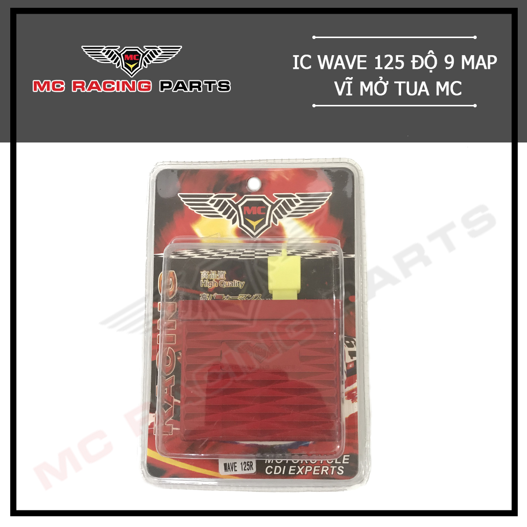 [HCM]IC FUTURE NEO & WAVE 125 ĐỘ 9 MAP (VỈ) MỞ TUA MC RACING