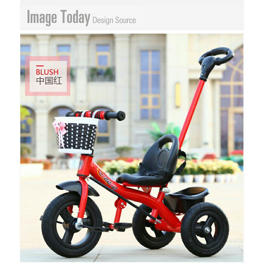 Xe  đạp ba bánh cócán đẩy