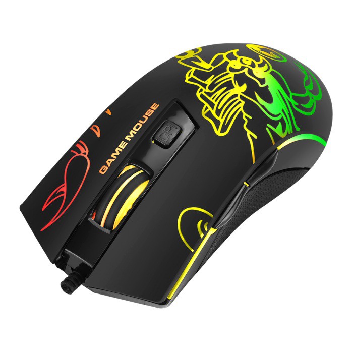 Mouse Marvo M 209 đen Led